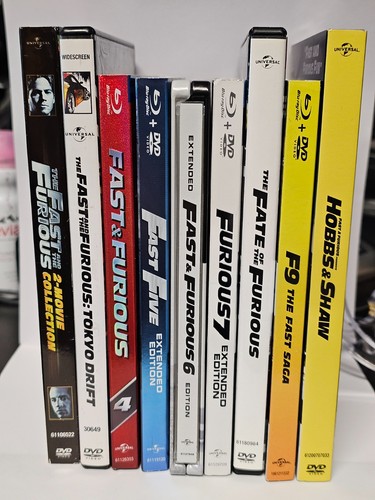 Fast furious franchise lot - fast,