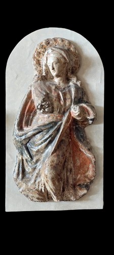 Antica scultura madonna - antica,