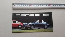 Porsche 911-912-Targa 1968 depliant FRANCESE originale brochure FRANCAIS