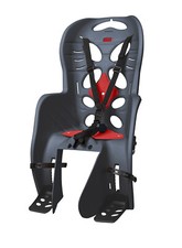 SEGGIOLINO BICI BAMBINO ATTACCO PORTAPACCHI OMOLOGATO 22Kg POSTERIORE GRIGIO 110