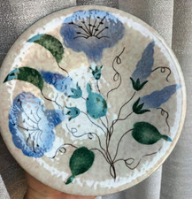 Piatto ceramica decorato anni - piatto,