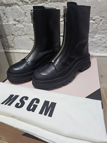 Stivali neri msgm stivale - stivali,