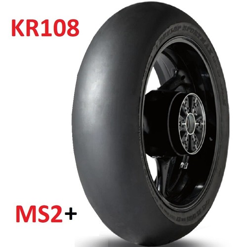 Pneumatico moto slick dunlop - pneumatico,