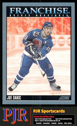 Joe sakic 1992 - sakic, 1992-93