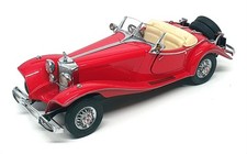 Franklin come nuovo scala 1/24 FM500KR - Mercedes 500K Special Roadster - Rosso