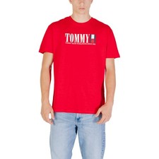 T-shirt Uomo a Stampa Rossa