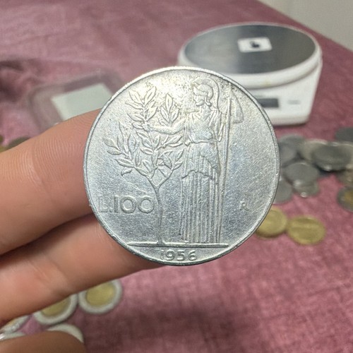 Italia repubblica italiana - italia, 100