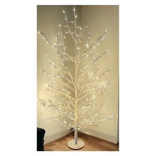 Lotti Albero luminoso Bianco 1 gioco di luce (H120 D60 cm) TIGLIO 330 luci -