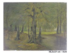 QUADRO AD OLIO SU TAVOLA