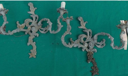 Coppia splendide appliques - di,