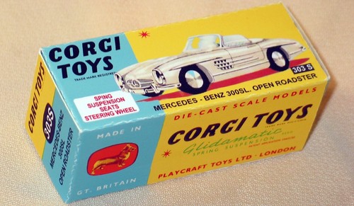 Corgi toys 303s mercedes benz - toys,