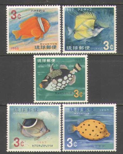 Ryukyus 1966 pesce - ryukyus,