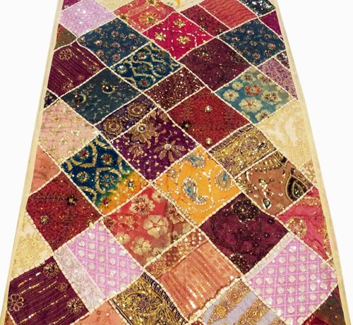 Arazzo cotone vintage fatto - , a