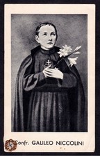 S.d.D GALILEO NICCOLINI - CON RELIQUIA - mm. 65 X 105