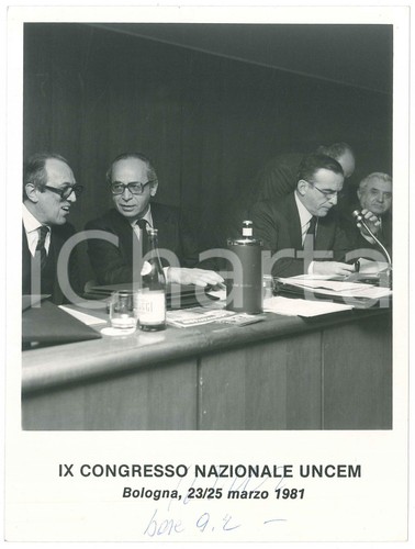 1981 bologna congresso - bologna, ix