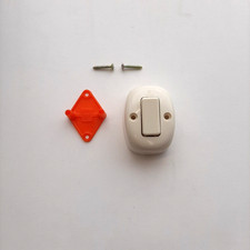 53 BTICINO DEVIATORE DA MURO VINTAGE 6A 250V ORIGINALE