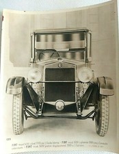 Auto d' epoca: FIAT modello 509 foto vintage, 1925