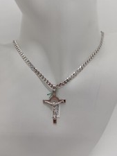 COLLANA CON CROCE DA UOMO-