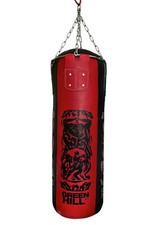 Sacco Green Hill Boxe in vera pelle di bufalo 90cm x 35cm 30kg dipinto