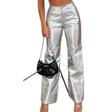 Pantaloni Wayf argento