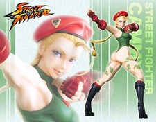 USATO - Kotobukiya -Street Fighter Bishoujo Statue Cammy Figure 1/7 Scale