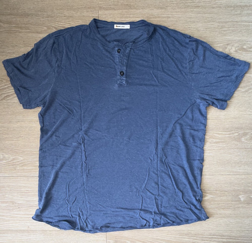 Henley canapa rilassata da - in,