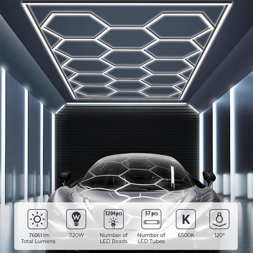 14x lampada led - lampada, esagonale