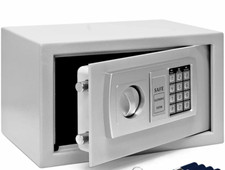 Cassaforte Elettronica con 2 Chiavi per Casa e Ufficio - Sicurezza Affidabile