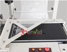 Striscia silicone parti confezionatrice tunnel termoretraibile, panno temperatura, coltello