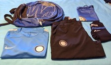 Inter FC Pack: t-shirt+pantaloni+calze, sacca e zaino Nike Inter ufficiali