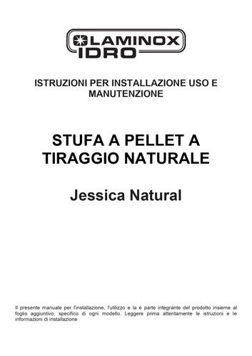 Manuale installazione uso - installazione, d'uso