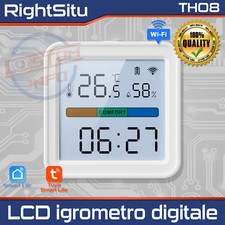 Tuya Wi-Fi LCD termometro
