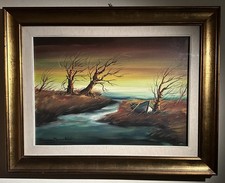 Dipinto Olio su Tela Firmato