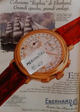 Eberhard Marina Militare 1995 VINTAGE PUBBLICITÀ ADVERTISING WERBUNG CLIPPING