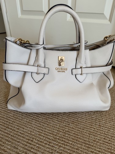 Borsa mano guess bianco - borsa,