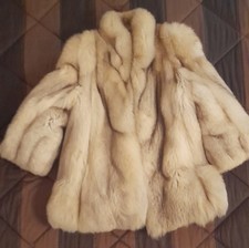 Pelliccia volpe argentata - pelliccia,