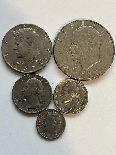 Monete usa dollaro - monete, un
