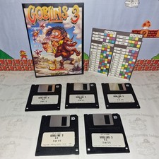 ❤️? GOBLINS 3 PC IBM FLOPPY 3.5 MS DOS ITALIANO COKTEL VISION NO AMIGA CD ROM