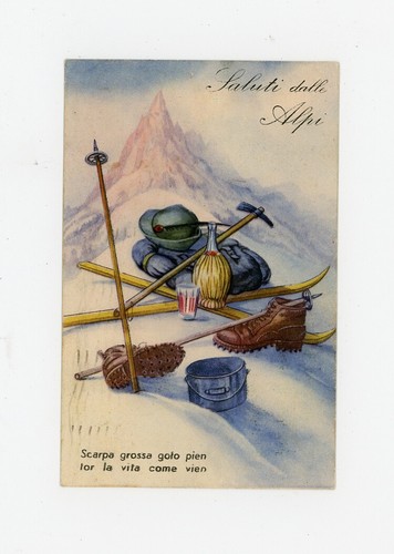 Saluti dalle alpi 1948 - dalle,