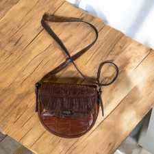 borsa in cuoio El Campero con tracolla