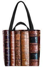 Vecchia borsa libri dorso