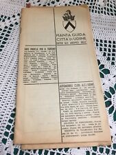 PIANTA-GUIDA DELLA CITTA' DI UDINE. ANNI '50