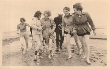 Foto cartolina belle donne