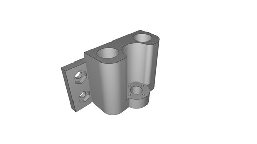 Supporto mandrino 52mm asse - supporto,