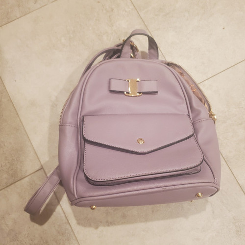 Mini zaino viola piccolo