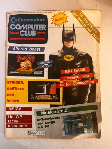 Commodore computer club - club, n