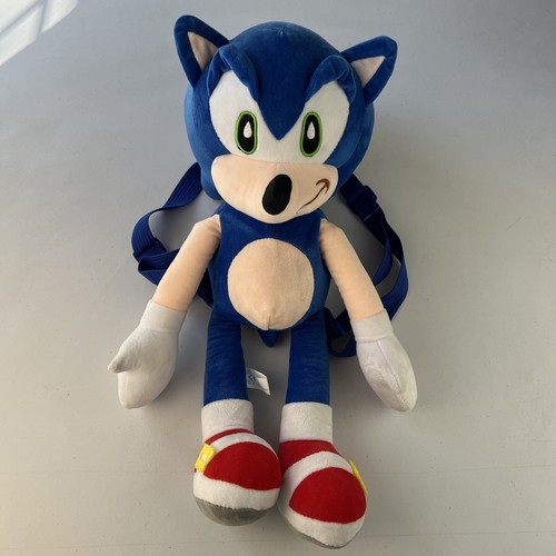 Zaino peluche sonic - peluche,