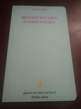 Graziella Pulce, Bibliografia degli scritti di Giorgio Manganelli (Titivillus)