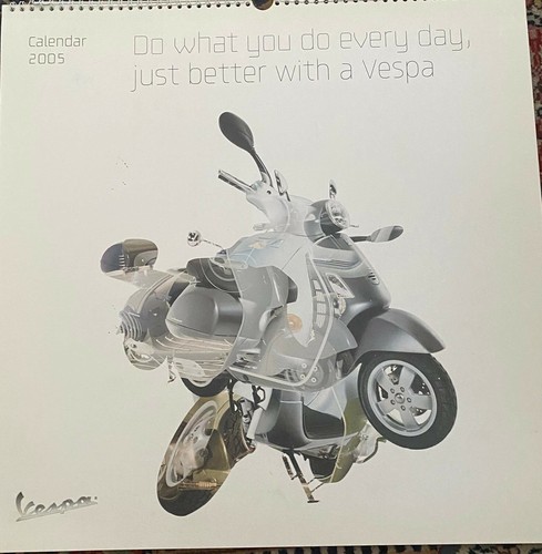 Calendario piaggio anno 2005 - piaggio,
