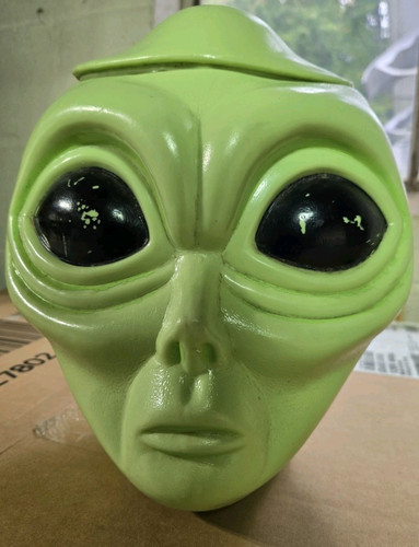 Dispenser testa verde alien - testa,